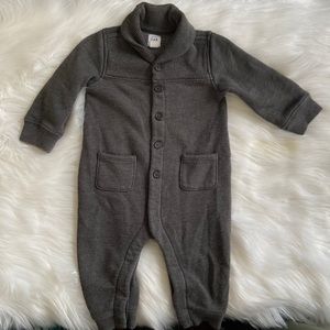 Baby Gap Gray Sweater One Piece